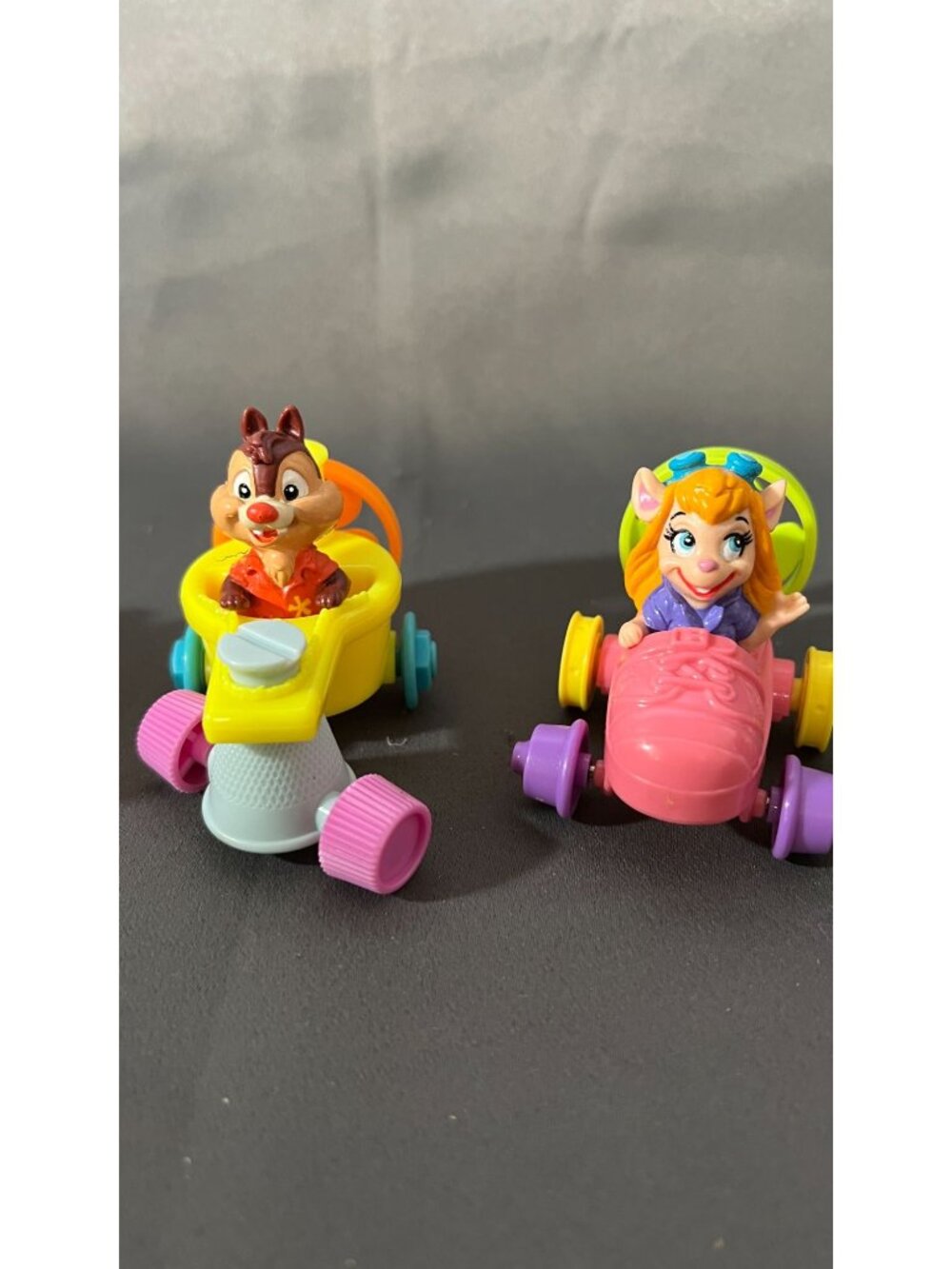 Chip N Dale Rescue Rangers McDonalds Happy Meal Toys Set - Picture 3 of 4